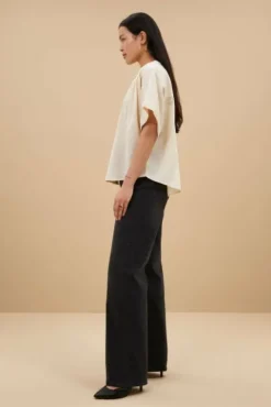 By bar Chemisiers<alex rib blouse | off white