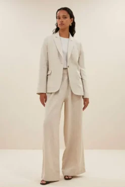 By bar Vestes<alice linen jacket | linen