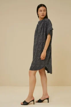 By bar Robes<amber paper dress | paper print