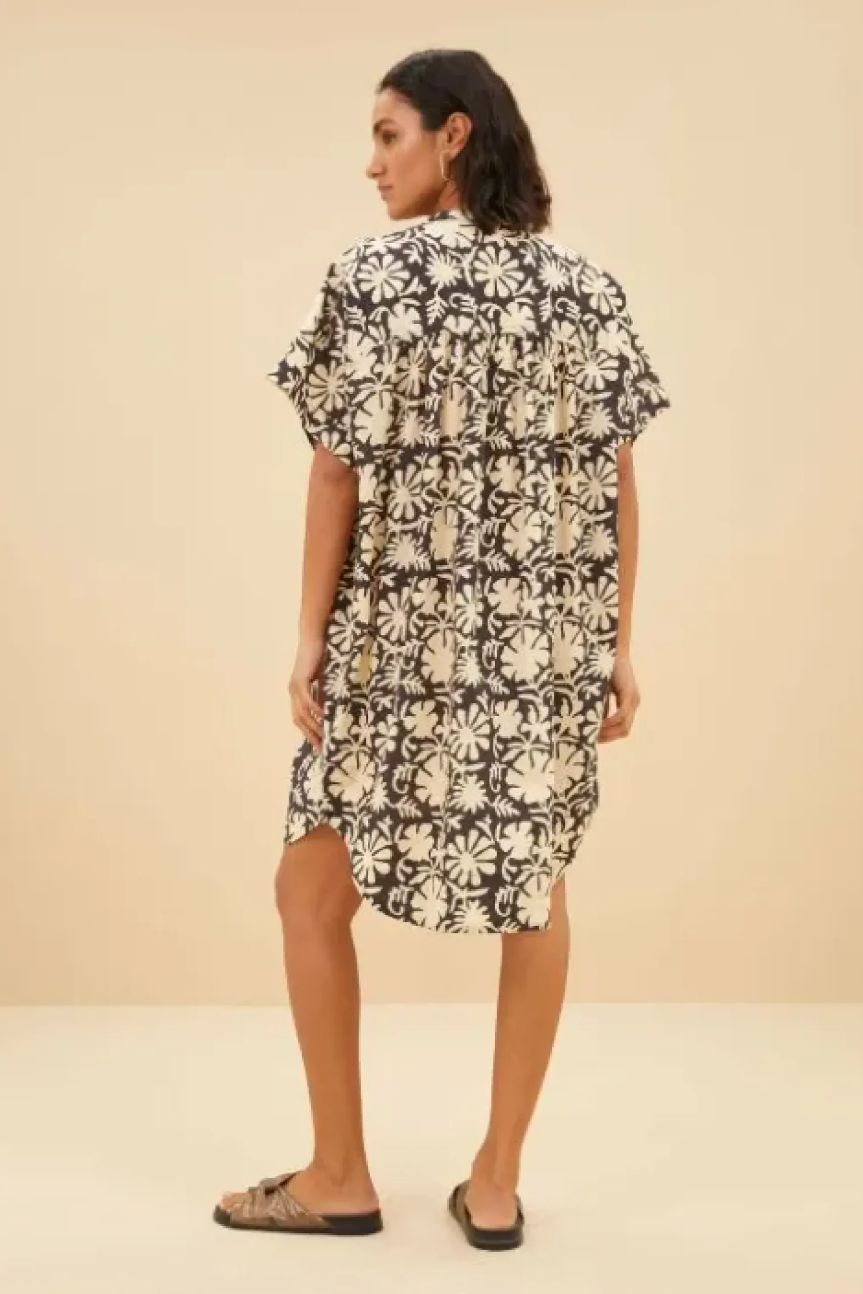By bar Robes<amber veda dress | veda print