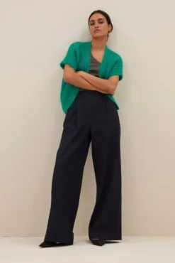 By bar Gilets<anna cardigan | bright green