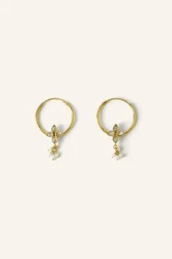 By bar Boucles D'oreilles<asha earring | crystal