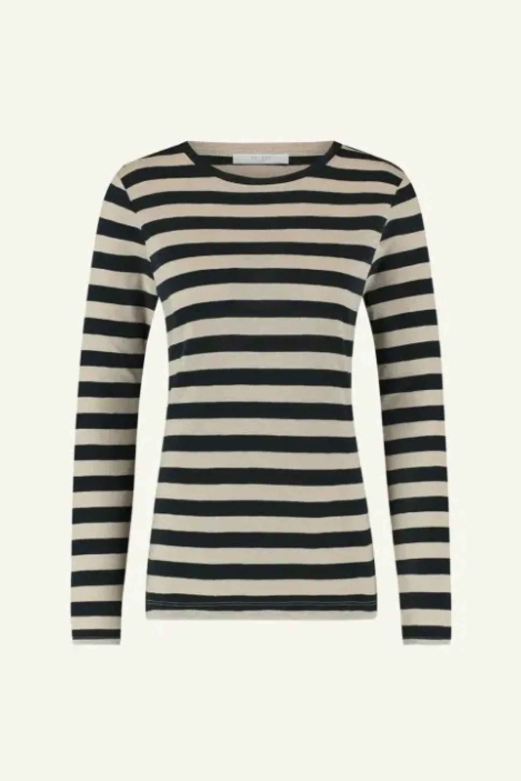 By bar Tops & T-shirts<basic ls big stripe top | midnight