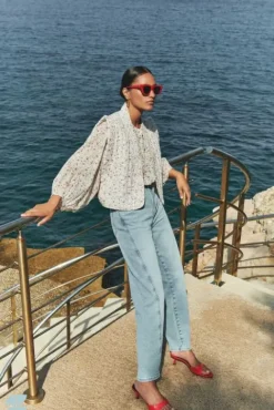 By bar Jeans|Pantalon<begum denim pants | light denim