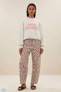 By bar Jeans|Pantalon<begum pink cheetah pants | pink cheetah print