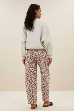 By bar Jeans|Pantalon<begum pink cheetah pants | pink cheetah print