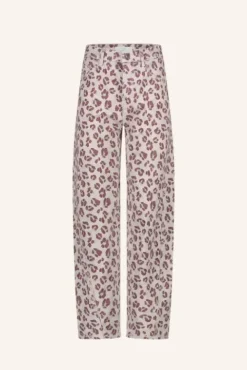 By bar Jeans|Pantalon<begum pink cheetah pants | pink cheetah print