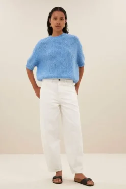 By bar Jeans|Pantalon<begum white pants | white