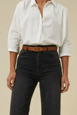By bar Ceintures<bella belt | cognac