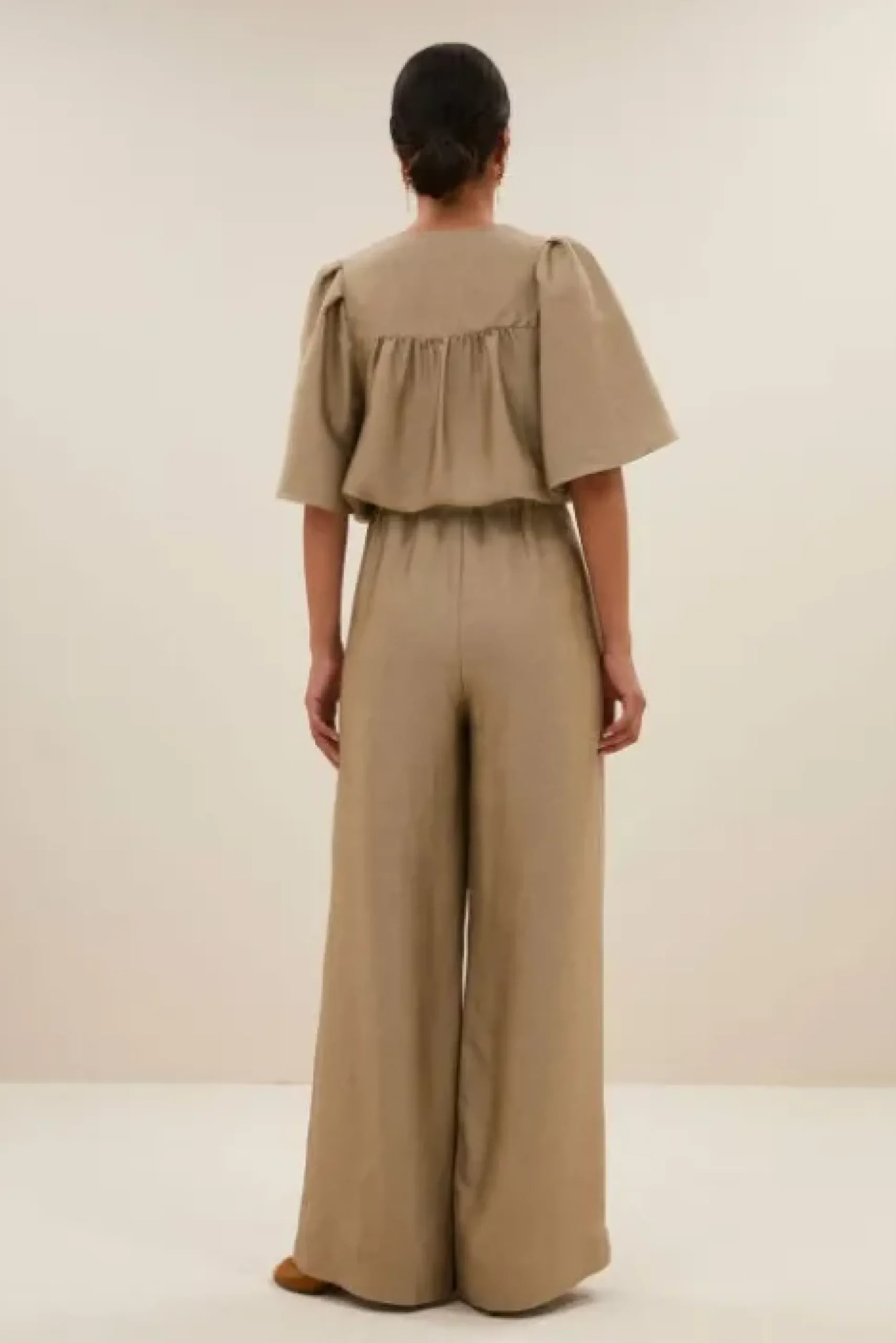 By bar Pantalon<benji gloss pants | gold