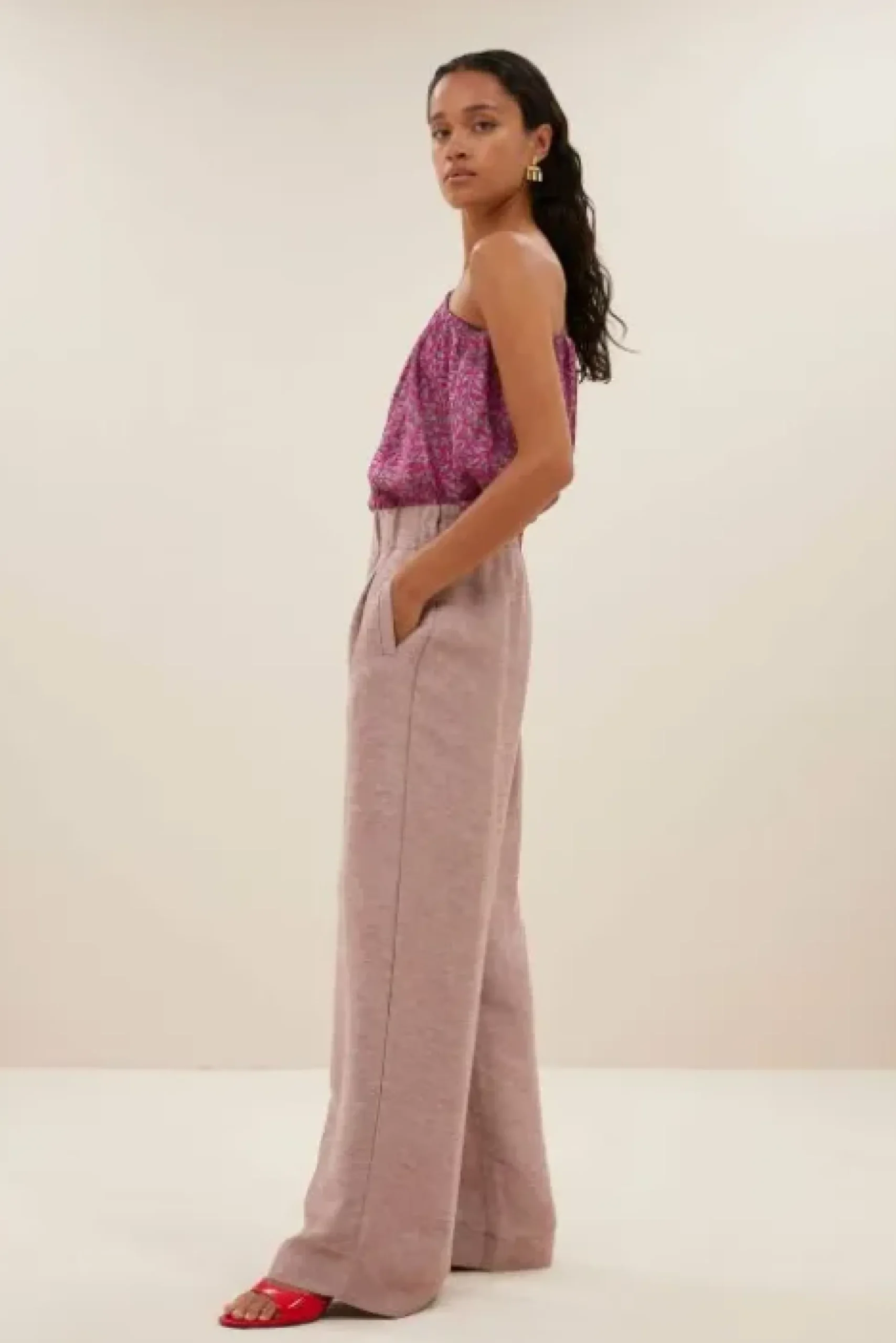 By bar Pantalon<benji gloss pants | mellow rose
