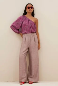 By bar Pantalon<benji gloss pants | mellow rose