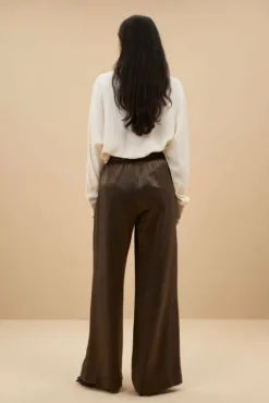 By bar Pantalon<benji metallic pants | bronze