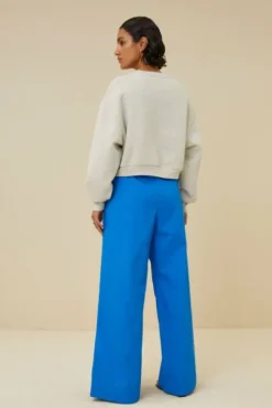By bar Pantalon<benji poplin pants | skydiver