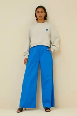 By bar Pantalon<benji poplin pants | skydiver