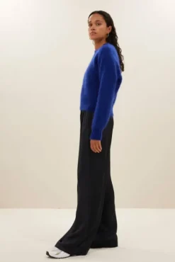 By bar Pantalon<benji satin pants | midnight