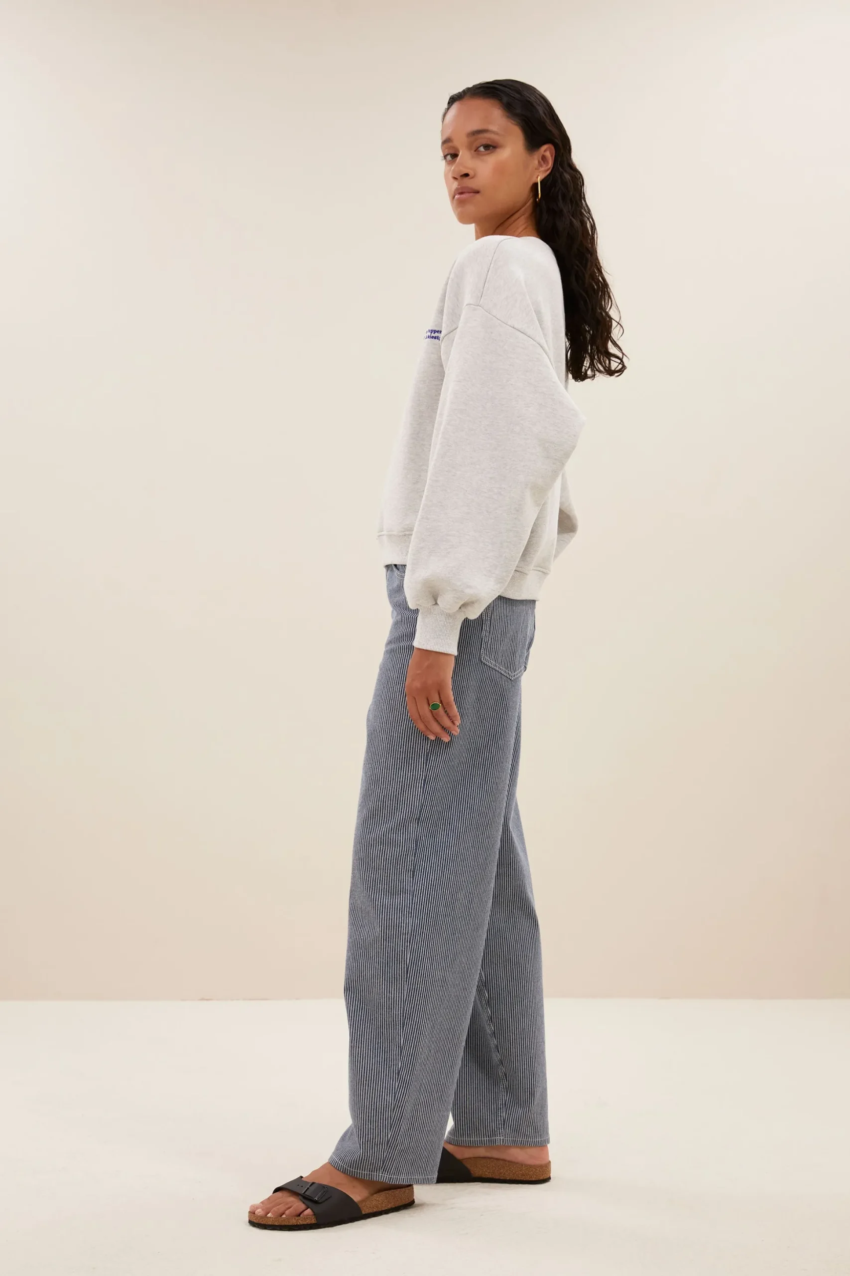 By bar Pulls|Maillots<bibi heavy sweater | light grey melee