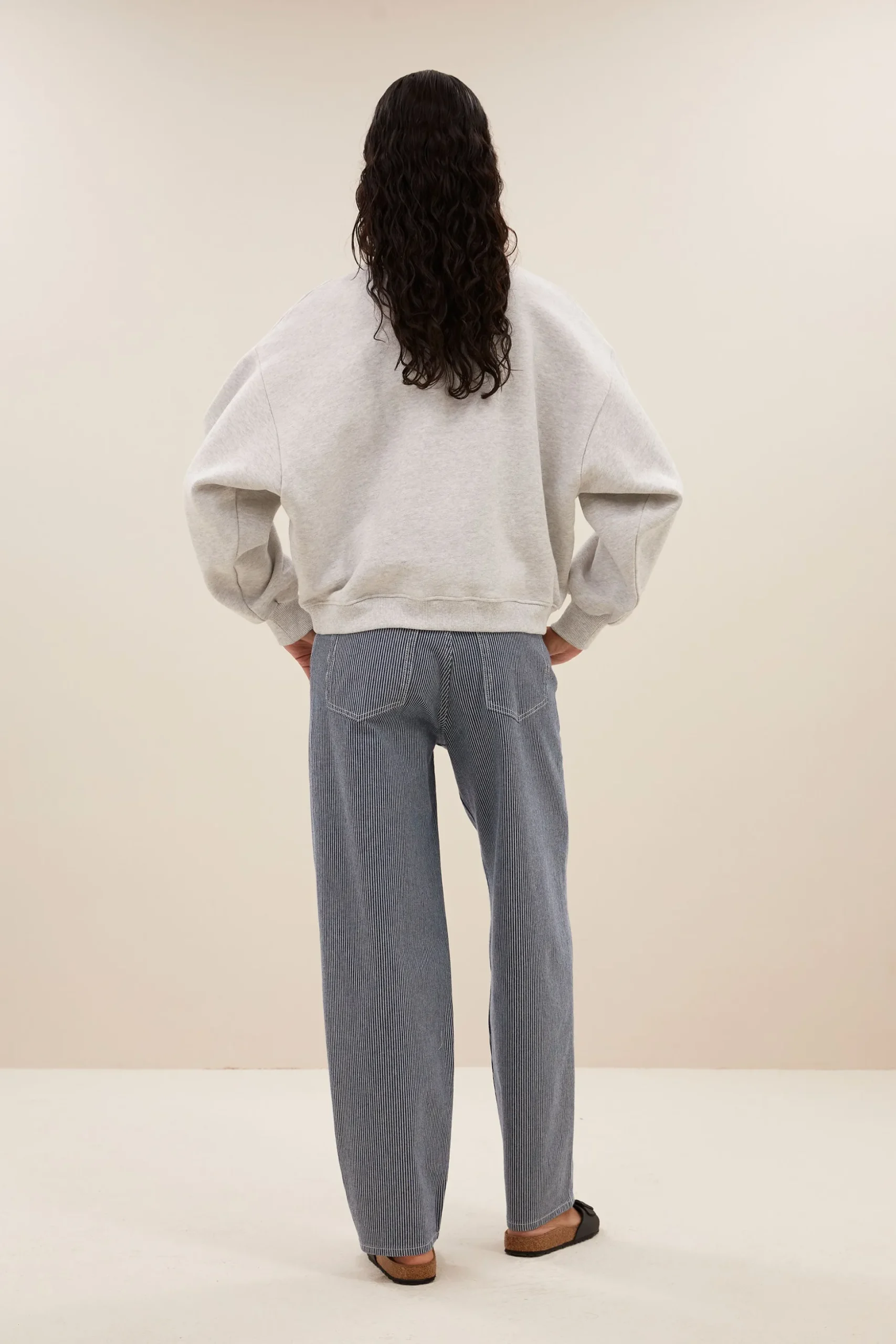 By bar Pulls|Maillots<bibi heavy sweater | light grey melee