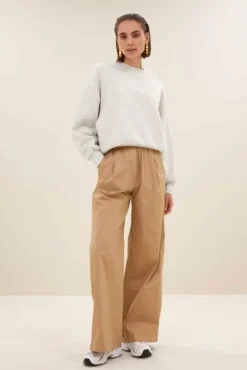 By bar Pulls|Maillots<bibi logo sweater | light grey melee