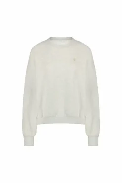 By bar Pulls|Maillots<bibi logo sweater | light grey melee