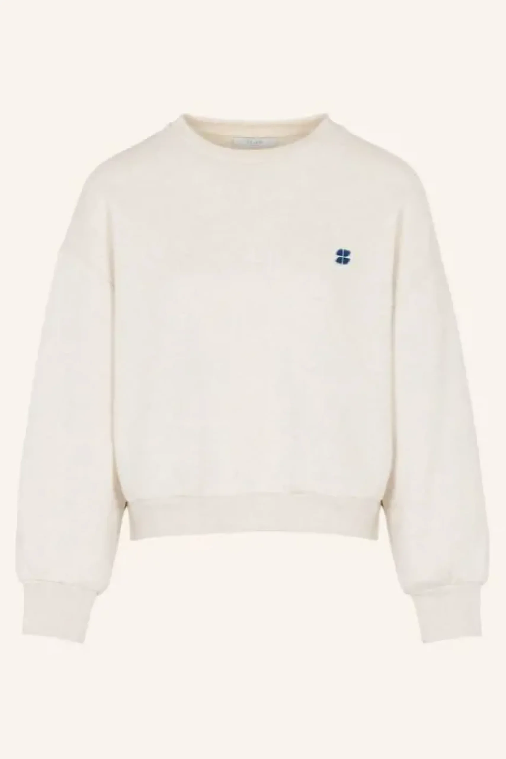 By bar Pulls|Maillots<bibi logo sweater | oyster melee