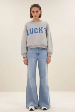 By bar Pulls|Maillots<bibi lucky sparkle sweater | grey melee