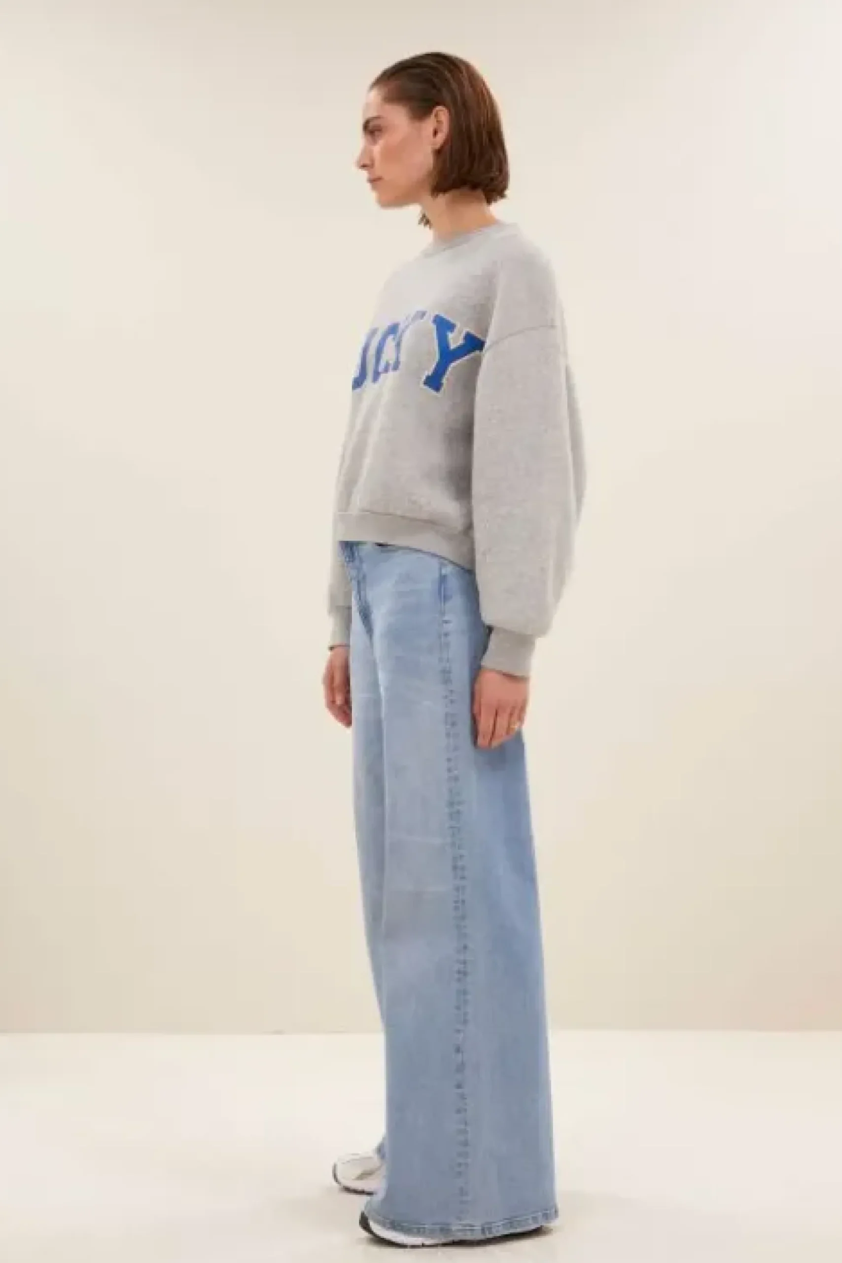 By bar Pulls|Maillots<bibi lucky sparkle sweater | grey melee
