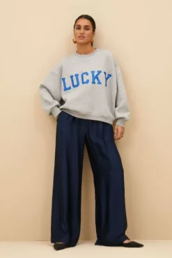 By bar Pulls|Maillots<bibi lucky sparkle sweater | grey melee