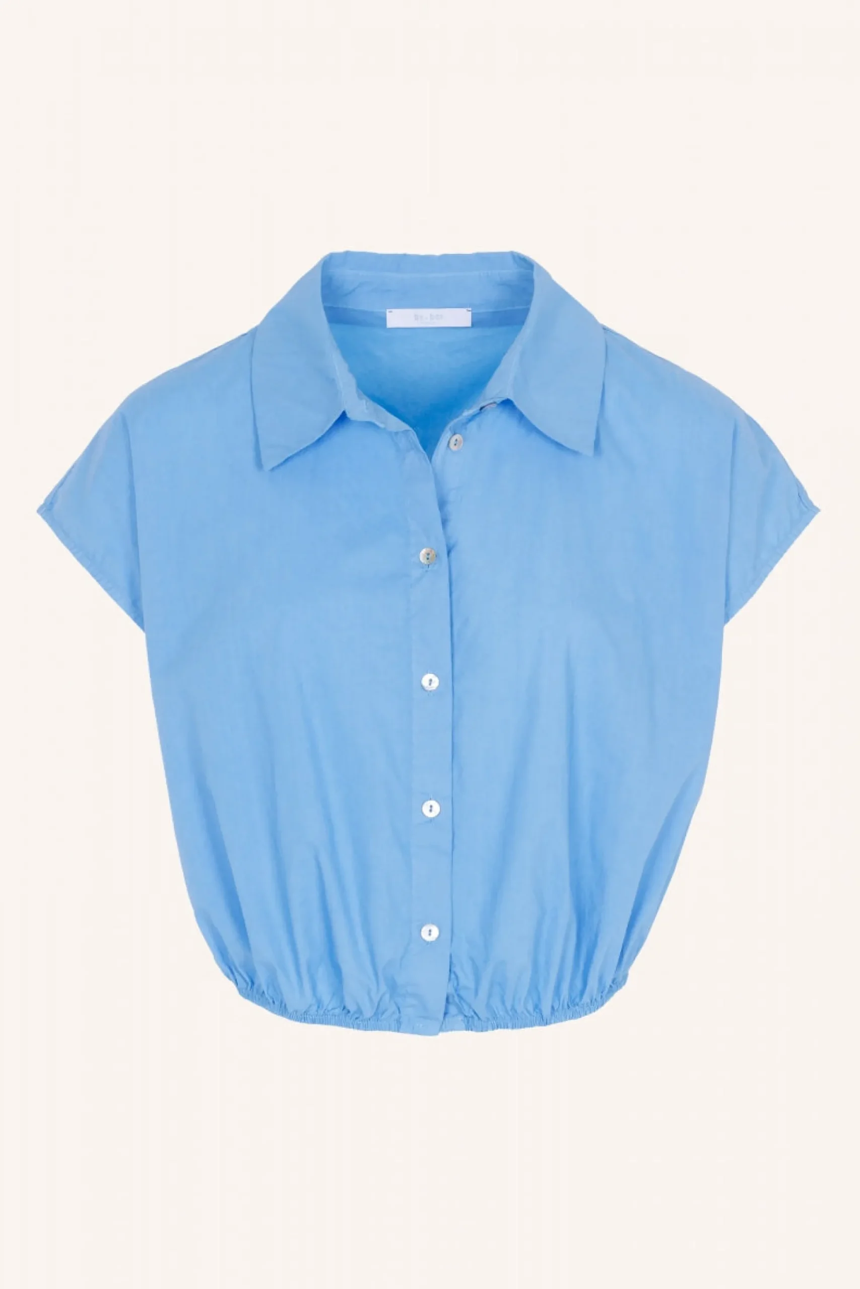 By bar Chemisiers<bieke poplin blouse | aquarius