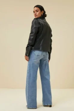 By bar Vestes<biker jacket | black