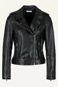 By bar Vestes<biker jacket | black