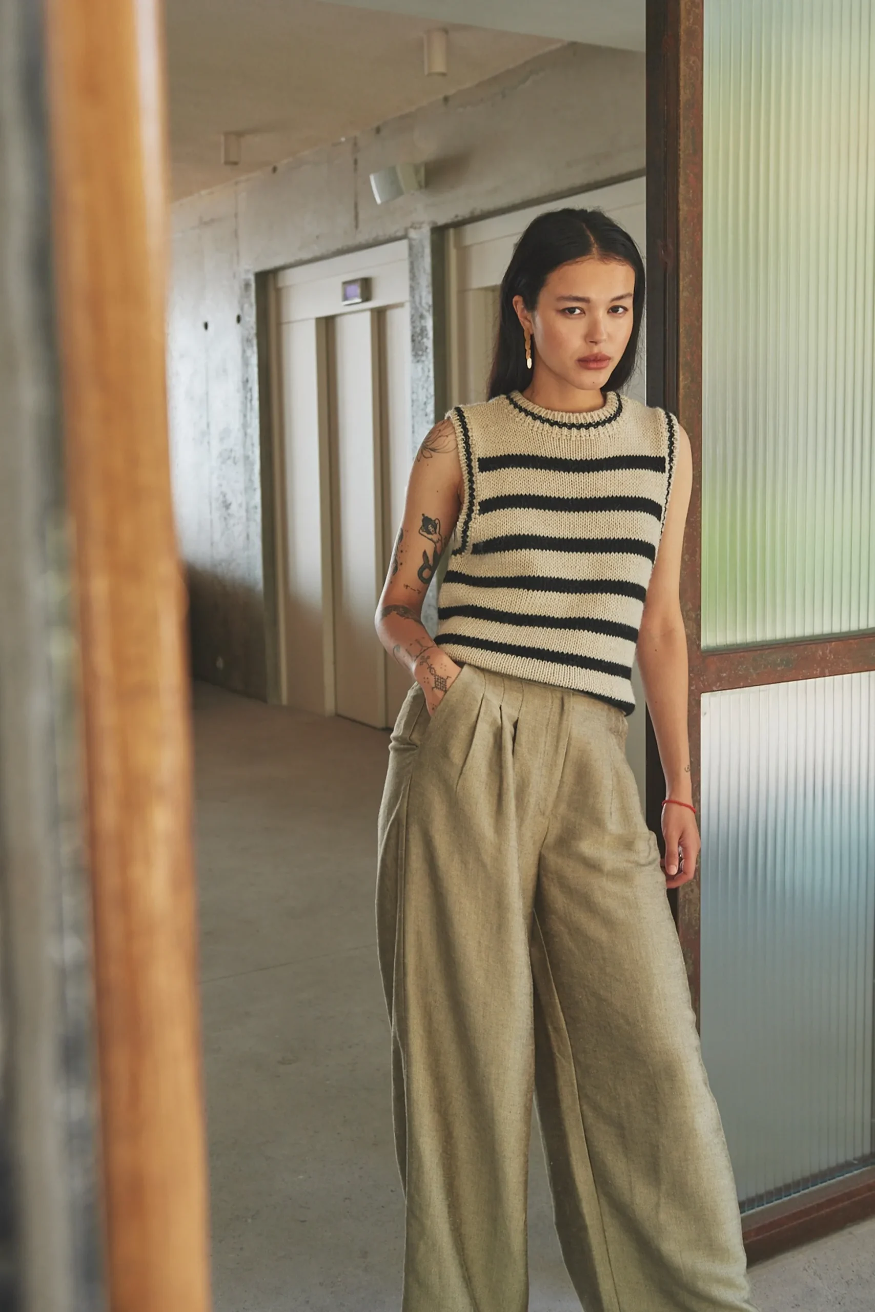 By bar Maillots<billy top | sand