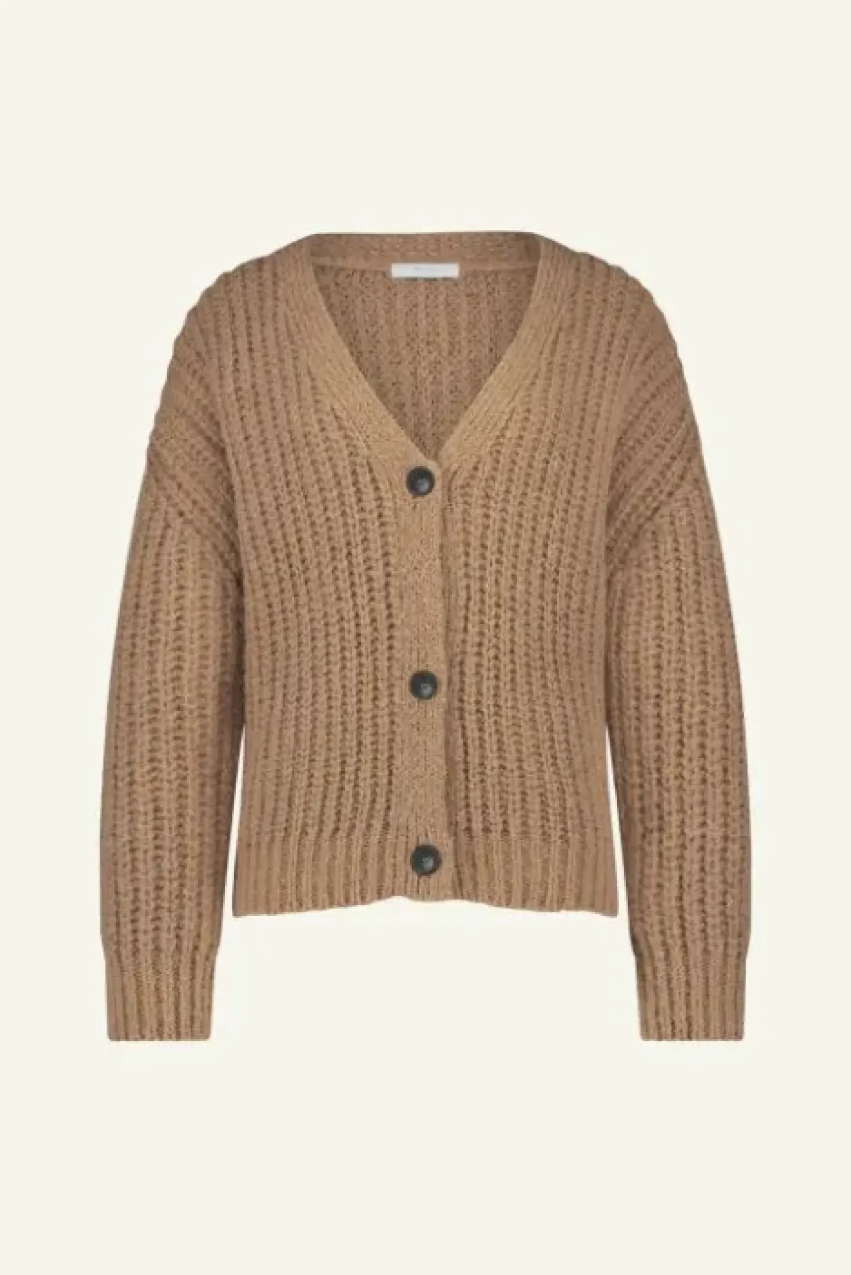 By bar Gilets<bobbi cardigan | camel