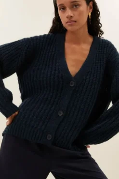 By bar Gilets<bobbi cardigan | navy