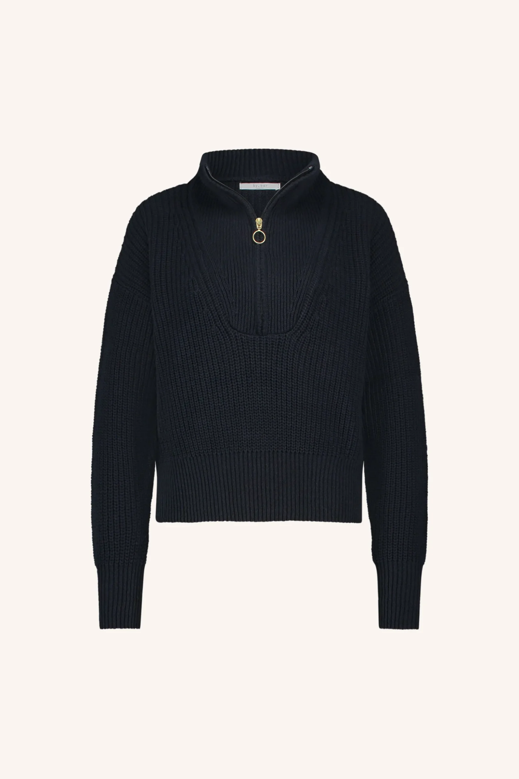 By bar Maillots<boxy beau cotton pullover | midnight