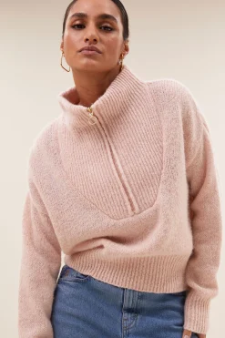 By bar Maillots<boxy beau pullover | light pink
