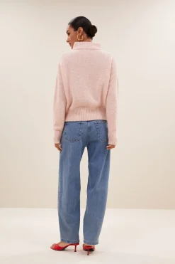 By bar Maillots<boxy beau pullover | light pink