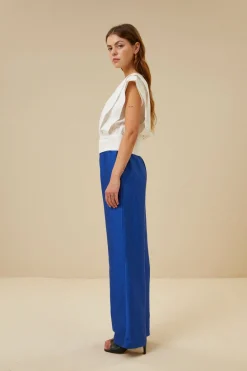By bar Chemisiers<cathy poplin blouse | white