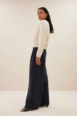 By bar Gilets<cleo natural cardigan | off white