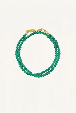 By bar Bijoux<daisy bracelet | emerald