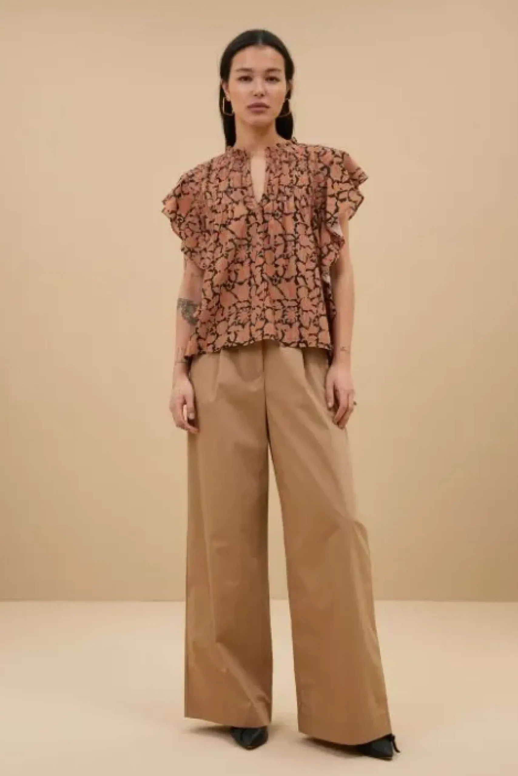 By bar Chemisiers<danee anika blouse | anika print