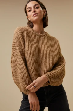 By bar Maillots<desi pullover | camel