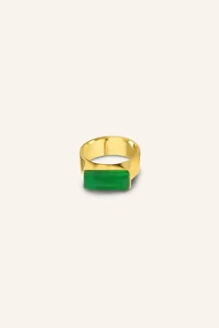 By bar Bijoux<deva ring | green