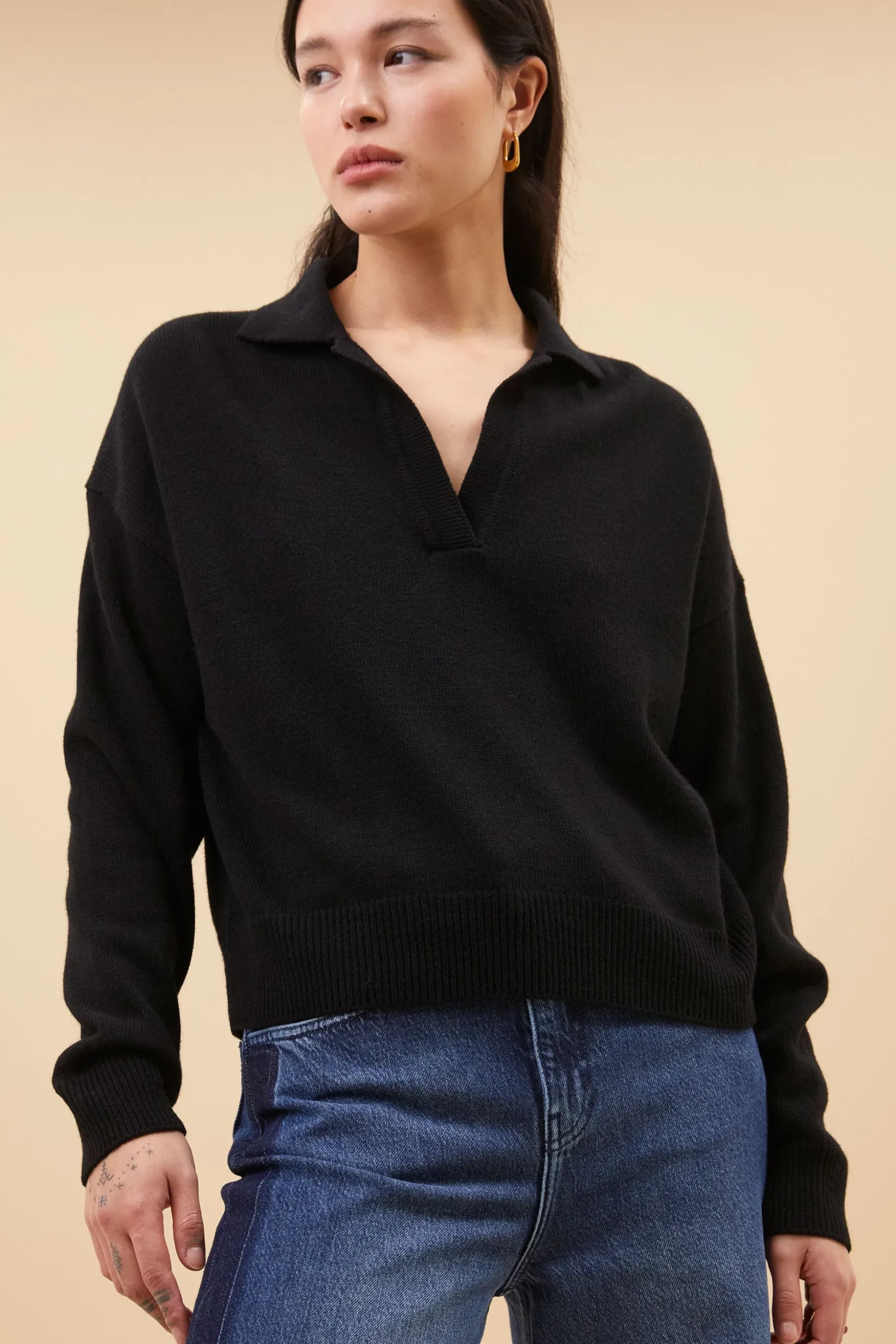 By bar Maillots<dex pullover | black