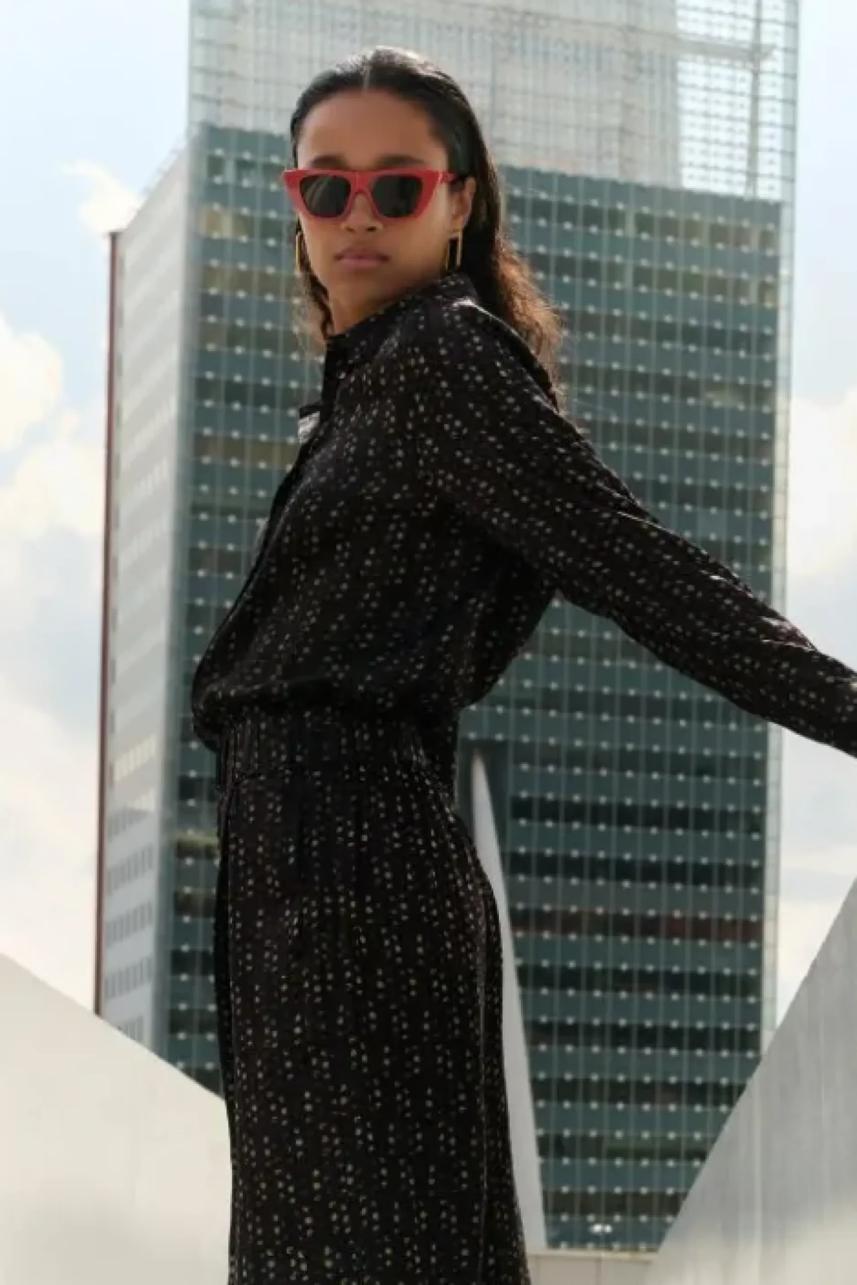 By bar Chemisiers<dina paisley blouse | paisley dots