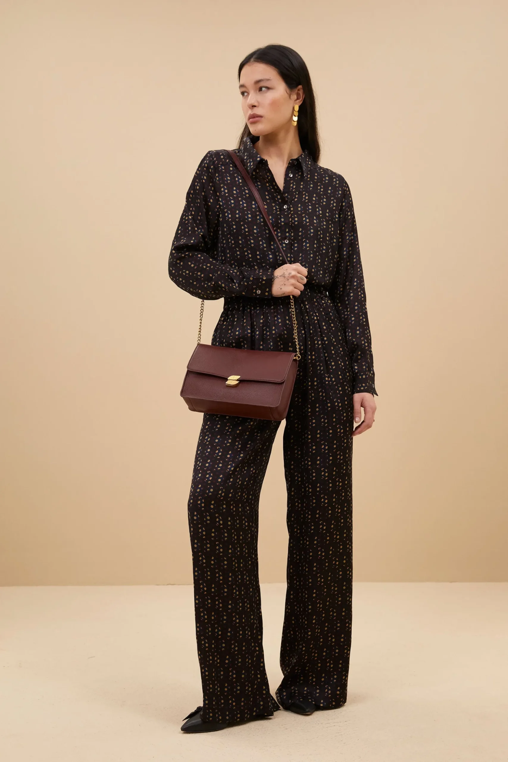 By bar Chemisiers<dina paisley blouse | paisley dots