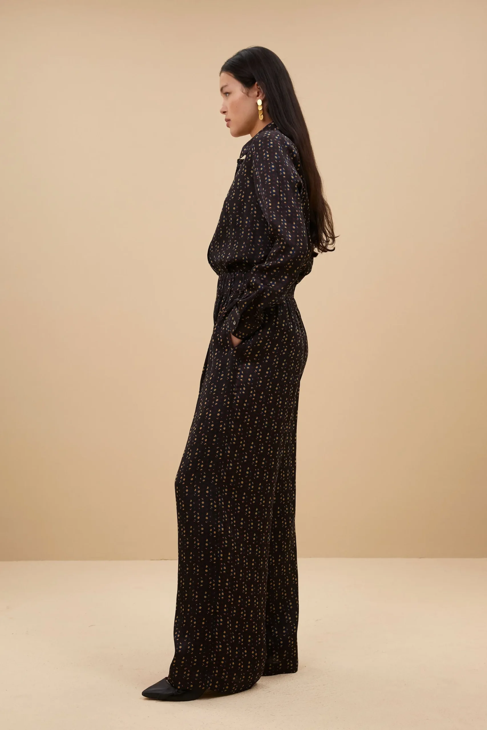By bar Chemisiers<dina paisley blouse | paisley dots