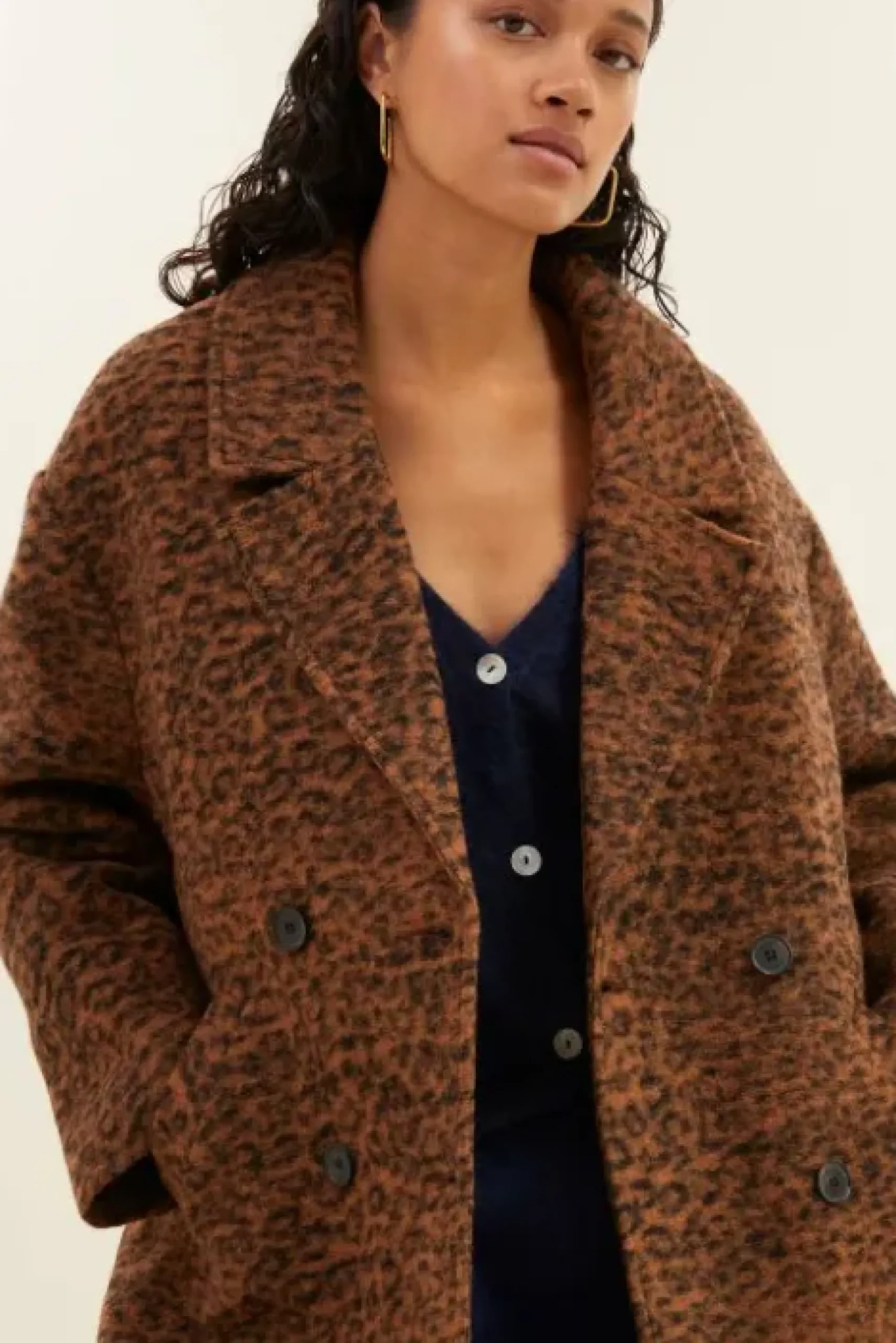 By bar Vestes<dore leo coat | leopard