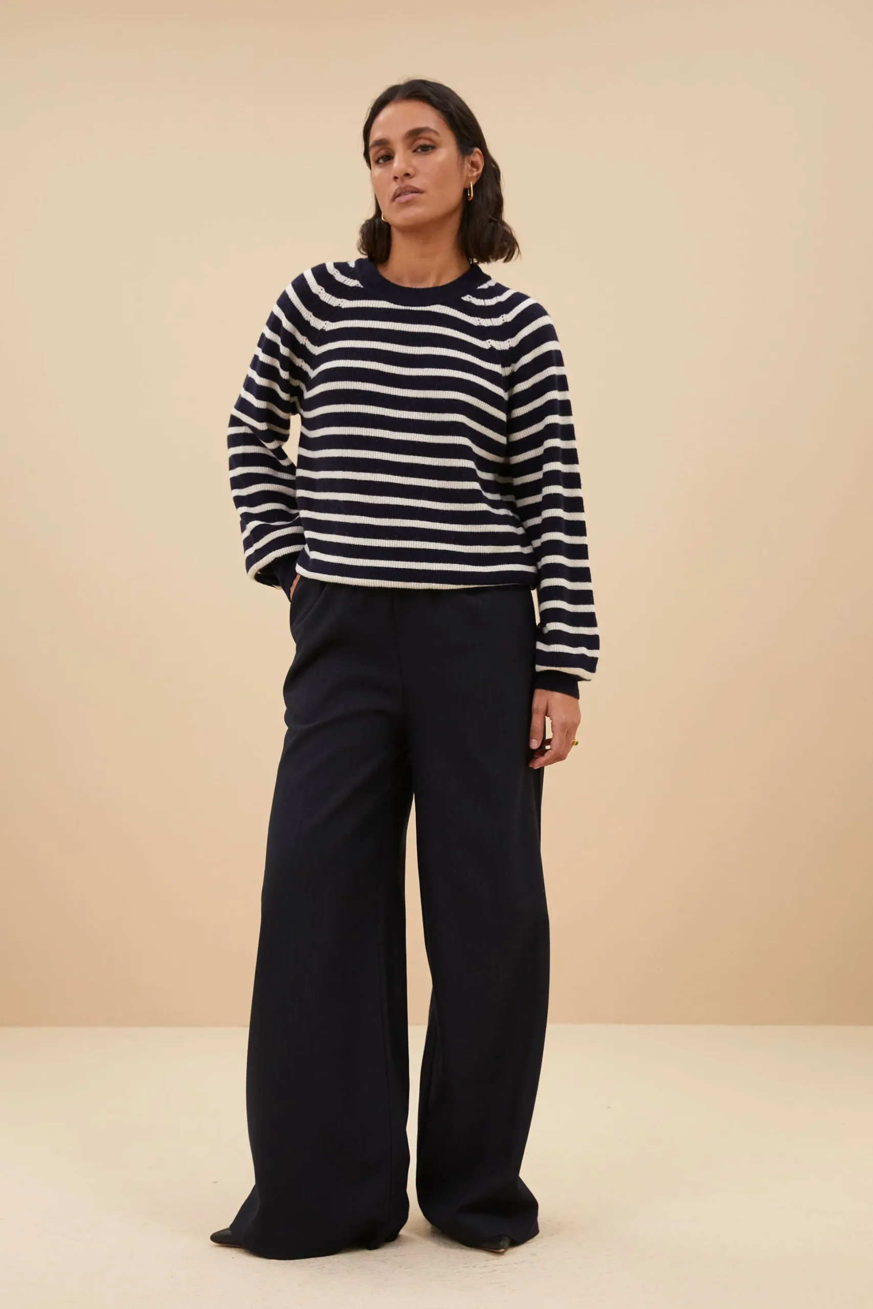 By bar Maillots<duccio stripe pullover | midnight
