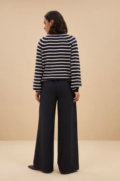 By bar Maillots<duccio stripe pullover | midnight